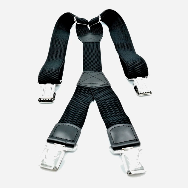 Подтяжки Weatro new-bigpdt-X001 185 см Черные - изображение 2