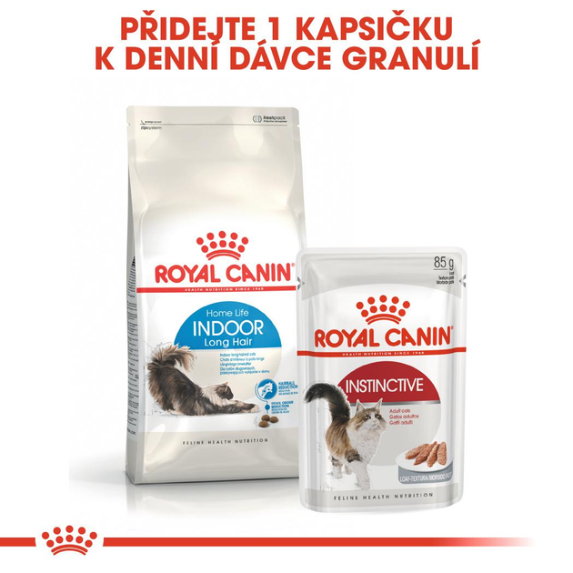 Sucha karma dla kotów domowych Royal Canin Indoor LongHair 2 kg (3182550739382) (25490209) - obraz 7