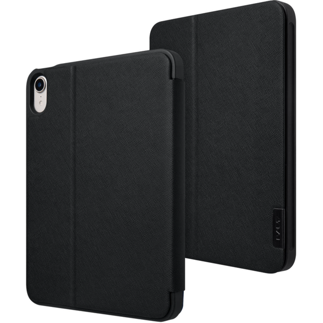 Чехол-книжка LAUT Prestige Folio with Pencil Slot for iPad Mini 6, Black (L_IPM6_PR_BK) - изображение 5