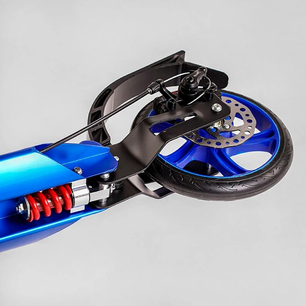 Самокат Двоколісний З Двома Амортизаторами Best Scooter (BS-72725) - Фото 6 Самокат Двоколісний З Двома Амортизаторами Best Scooter (BS-72725) - зображення 6