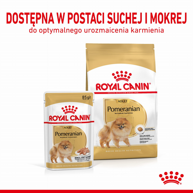 Сухий корм для дорослих собак Royal Canin Pomeranian Adult 1.5 кг (3182550908443) (1255015) - зображення 7