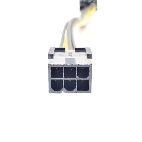 Кабель питания для видеокарт ATX 2х 6pin - 1х 8 pin Molex 18 см (S0114) - изображение 3