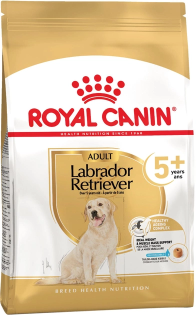 Sucha karma dla dorosłych psów Royal Canin Labrador Retriever 5+ 12 kg (3182550908412) (1339120) - obraz 1