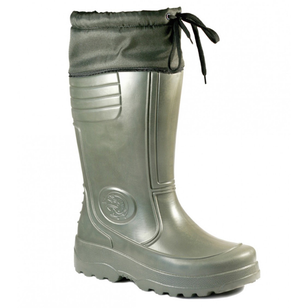 Сапоги мужские резиновые высокие утепленные с подвязкой сверху. 42 ...