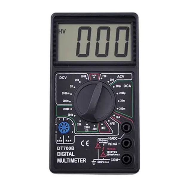 Цифровий мультиметр тестер Digital Multimeter DT-700B - зображення 2