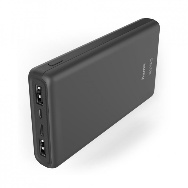 Батарея универсальная Hama ALU15HD 15000mAh Input:Micro-USB/Type-C ...