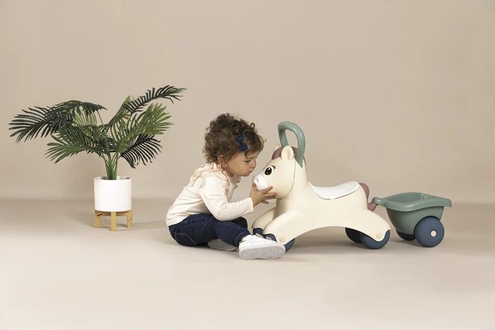Jeździk Smoby Little Pony z przyczepką 12 miesięcy (7600140502) - obraz 8