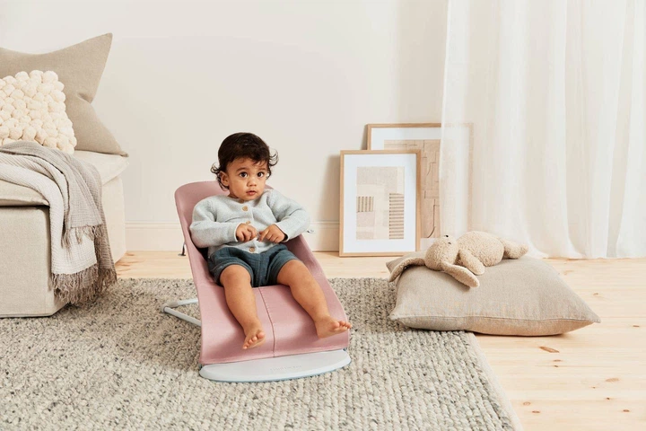 Кресло-качалка BabyBjorn Bliss Cotton Petal Quilt Dusty Pink, 7317680061225 - зображення 9