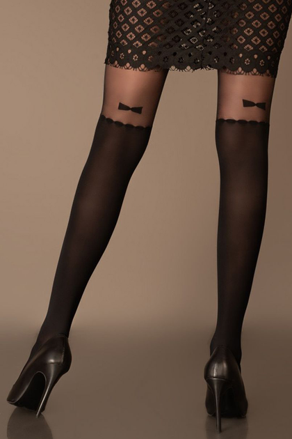 Колготы имитация чулок Livia Corsetti Colethe 40den 2 Nero – Брендовая ...