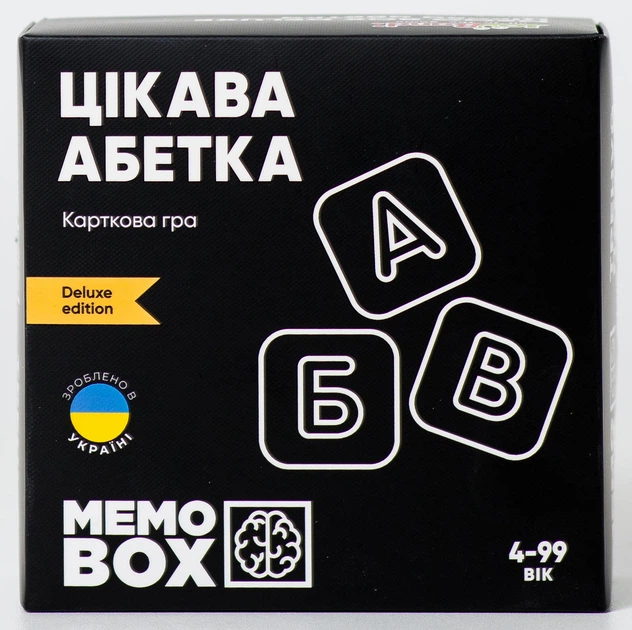 Настільна гра JoyBand MemoBox Delux Цікава абетка (MBD103