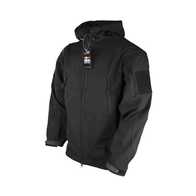 Куртка PATRIOT Kombat Tactical, Soft Shell, Black, XL - зображення 1