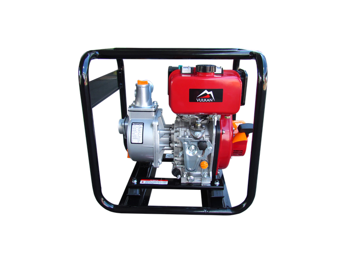 Мотопомпа дизельная Vulkan SCWPD50 для чистой воды 28 м3/час - изображение 2