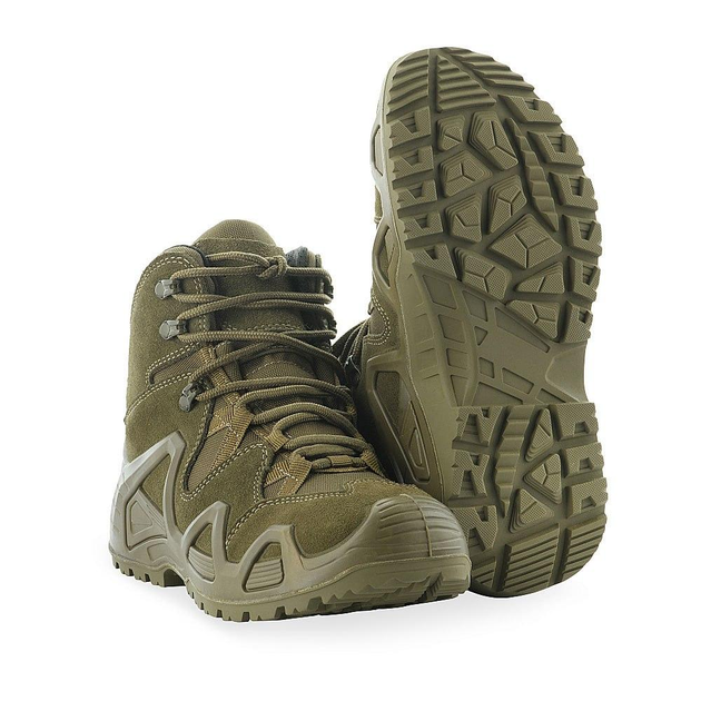 Ботинки тактические Alligator Olive, военные берцы тактические аллигатор, ботинки демисезонные кожаные 45 - изображение 1