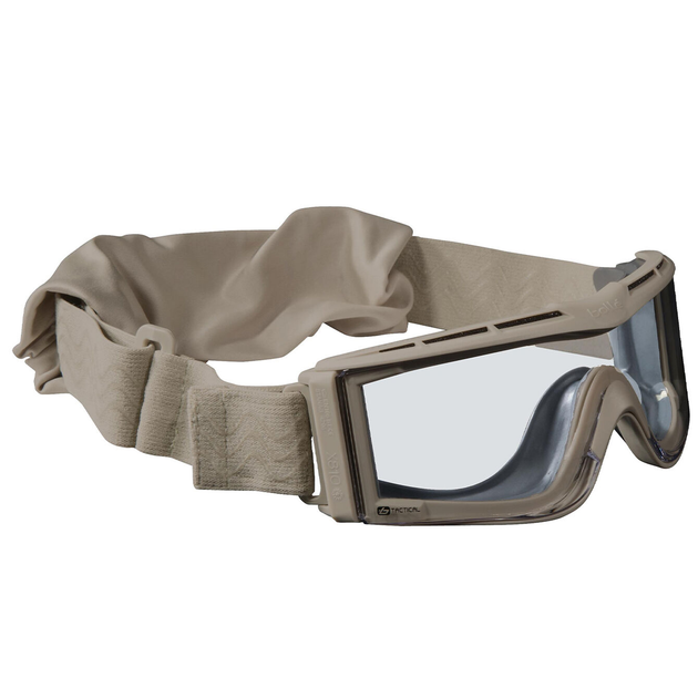 Маска тактична, Х810, Bolle Safety, з чохлом, Coyote with Transparent Lens - зображення 1