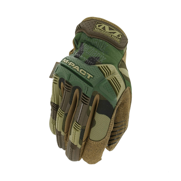 Рукавички, Mechanix, M-PACT, Woodland camo, M - зображення 1