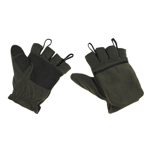 Перчатки с карманом для пальцев, MFH, Olive, S - изображение 1