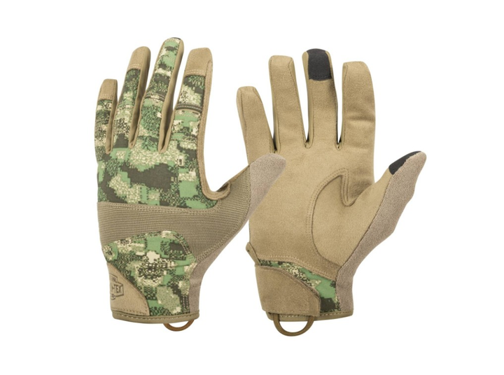 Перчатки тактические Range Tactical Gloves Helikon-Tex Pencott Wildwood/Coyote - изображение 1
