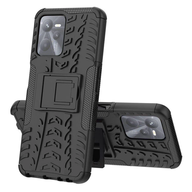 Чехол Armor Case для Realme C35 Black - изображение 4
