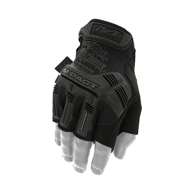 Перчатки тактические беспальцевые, Mechanix M-PACT, Black, L - изображение 1