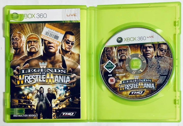 WWE Legends of Wrestlemania, Б/У, английская версия - диск для Xbox 360 - изображение 3