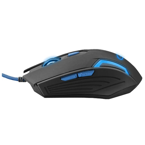 Мышь проводная Esperanza Mouse MX205 FIGHTER 1.5М 2400dpi Blue - изображение 3