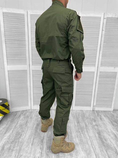 Тактический военный костюм комплект Company ( Рубашка + Штаны ), Камуфляж: Олива, Размер: XL - изображение 2