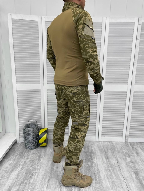 Тактичний військовий костюм Attac ( Убакс + Штани ), Камуфляж: Піксель ЗСУ, Розмір: L - зображення 2