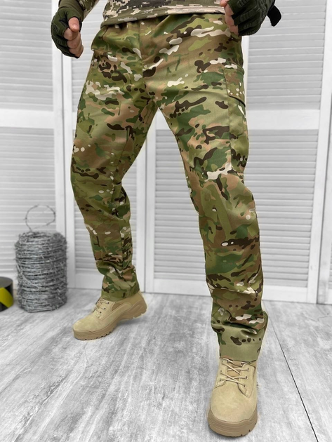 Тактичні військові бойові штани, Камуфляж: Мультикам, Розмір: XXXL - зображення 1