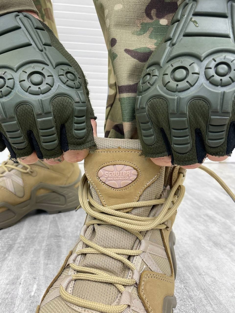 Тактичні військові черевики Scooter, Колір: Койот, Розмір: 44 - зображення 2