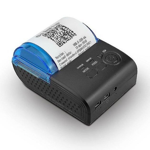 Мобильный принтер чеков Zjiang ZJ-5805DD-BT – фото, отзывы ...