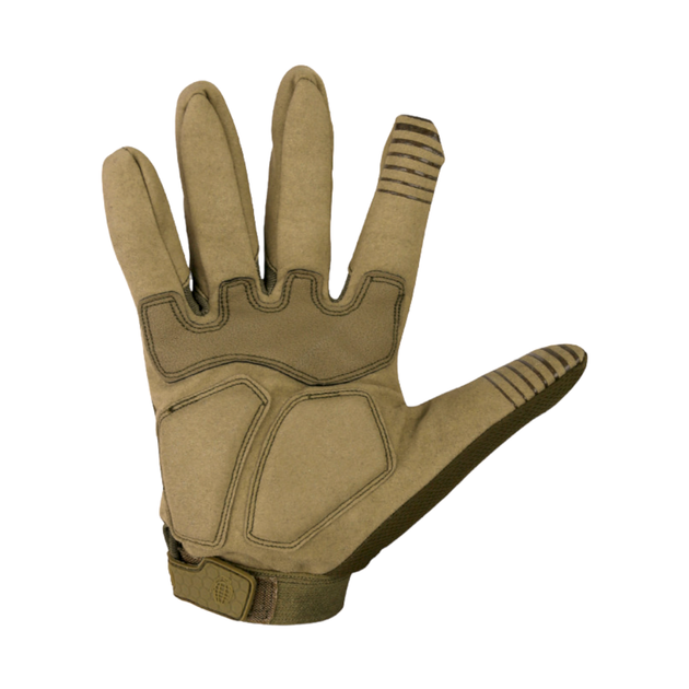 Тактические перчатки Alpha, Kombat tactical, Coyote, L - изображение 2