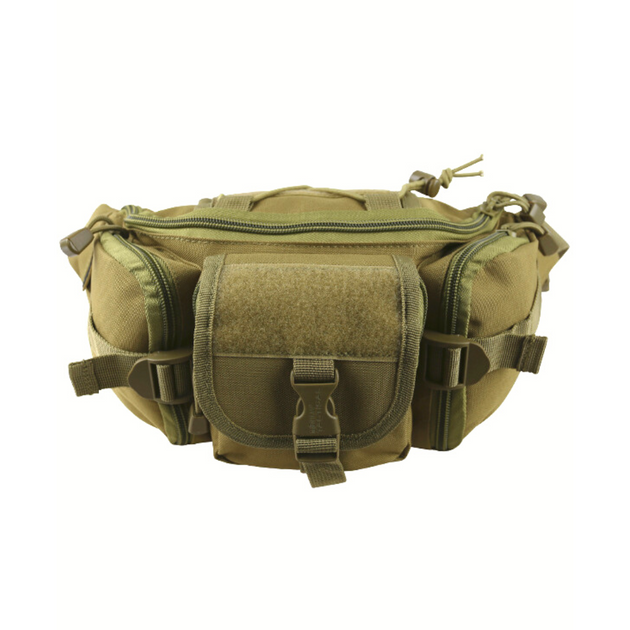 Тактическая поясная сумка Waist, Kombat Tactical, Coyote - изображение 2