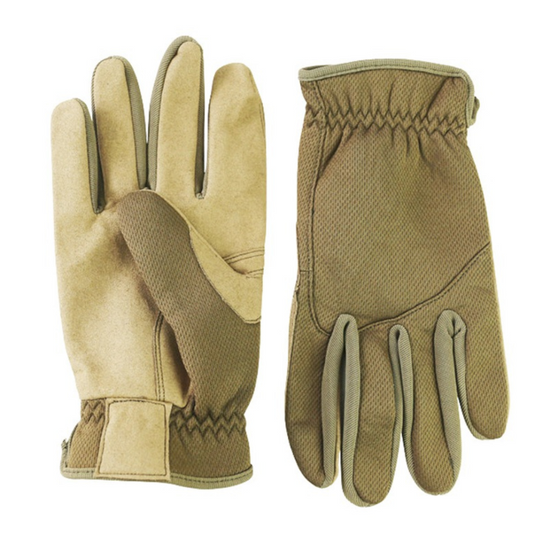 Тактичні рукавички, Delta, Kombat Tactical, Coyote, M - зображення 2