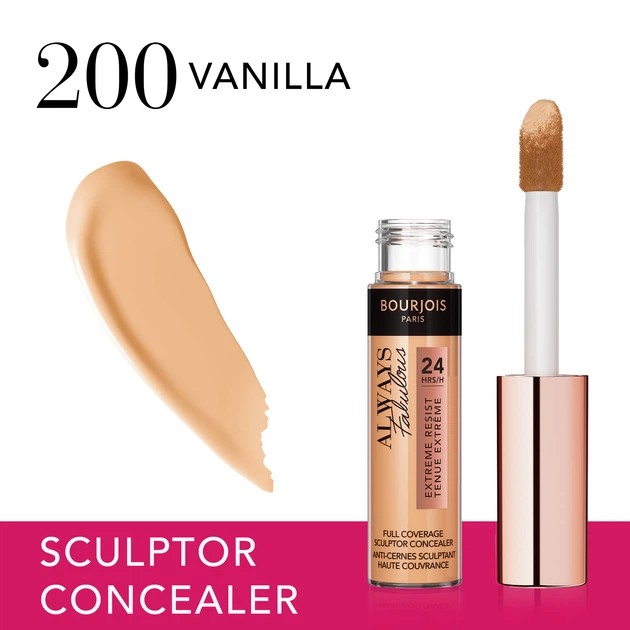 Korektor Bourjois Always Fabulous 200 Vanilla 11 ml (3616303011338) - obraz 3