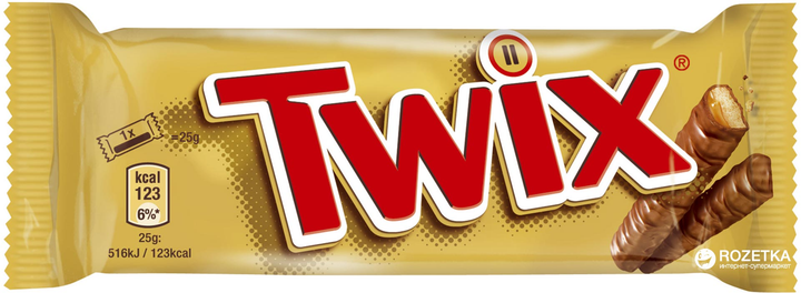 Упаковка шоколадных батончиков Twix 50 г х 25 шт (5000159461085 ...