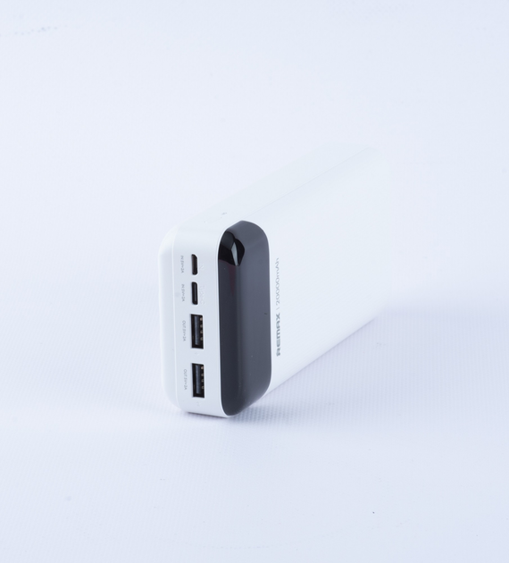 УМБ Remax Power Bank 20000 mAh Lesu Series 2A Cabled RPP102 White ...