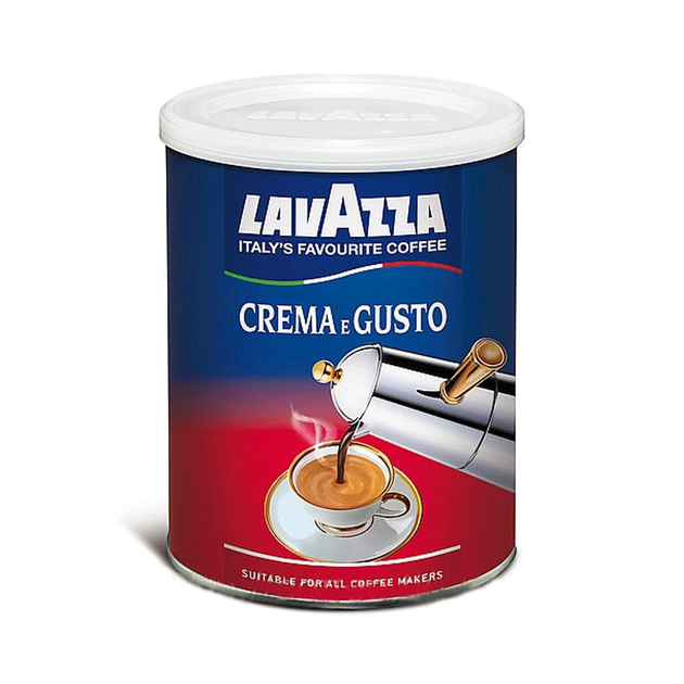 Кофе молотый Lavazza Crema е Gusto ж/б 250 г - Фото 1 Кофе молотый Lavazza Crema е Gusto ж/б 250 г - изображение 1