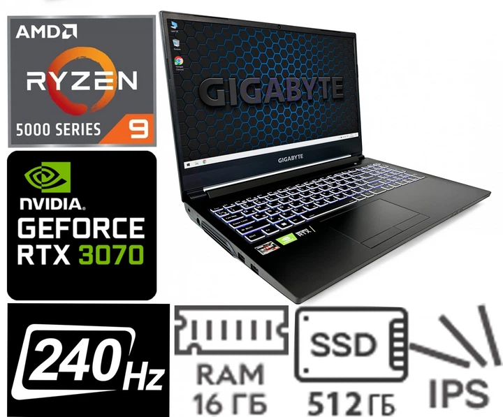 Ноутбук Gigabyte A5 X1 (A5 X1CEE2130SD) Б/У фото, отзывы, характеристики в интернетмагазине