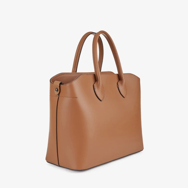 Сумка женская кожаная тоут средняя Regina Notte Tote 01387_m Рыжий - Фото 3 Сумка женская кожаная тоут средняя Regina Notte Tote 01387_m Рыжий - изображение 3
