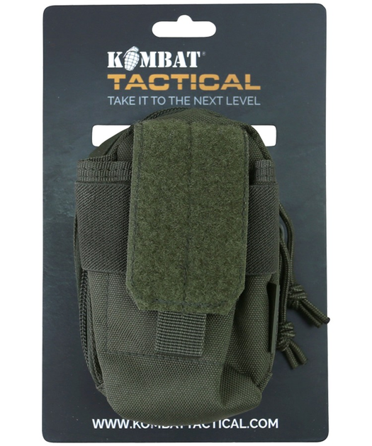 Подсумок тактический KOMBAT UK Micro Molle Utility Pouch оливковый (OPT-6101) - изображение 2