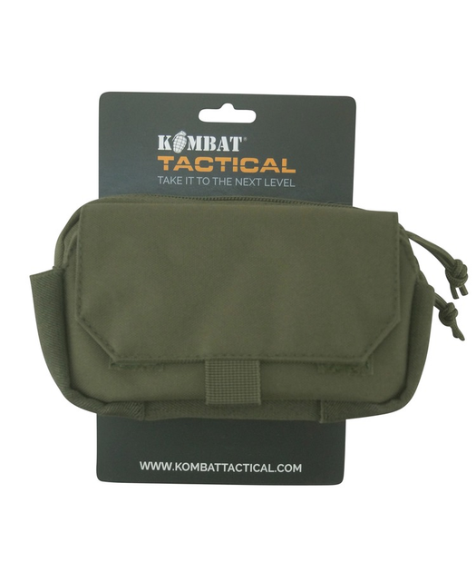 Подсумок тактический для телефона KOMBAT UK Phone Utility Pouch оливковый (OPT-8201) - изображение 2