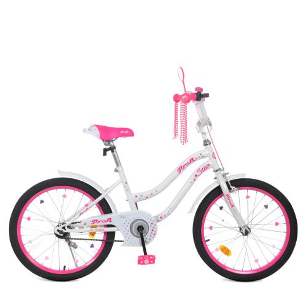 Велосипед двухколесный PROFI Star 20" бело-малиновый (Y2094) – фото ...