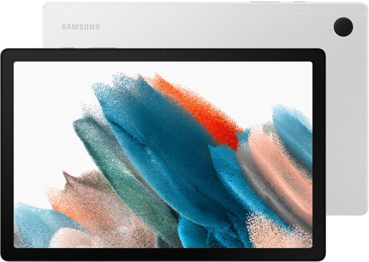 Tablet Samsung Galaxy Tab A8 10.5 Wi-Fi 64GB Srebrny (TABSA1TZA0260) - obraz 1