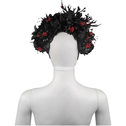 Обруч Готична наречена двусторонній SETA Decor 22-373BLK-CLT - изображение 3