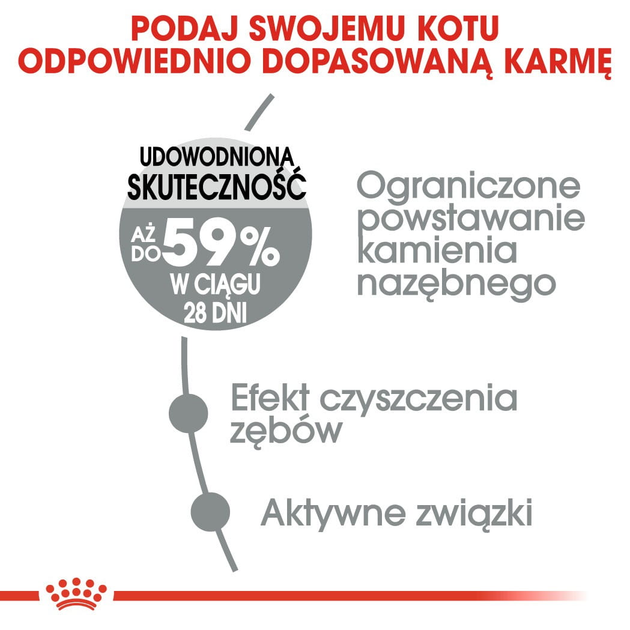 Sucha karma dla kotów Royal Canin Oral Care 400 g (3182550717175) - obraz 3