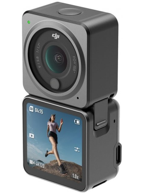 Екшн-камера DJI Action 2 Dual-Screen Combo CP.OS.00000183.01 зі змінними модулями сірий - зображення 8