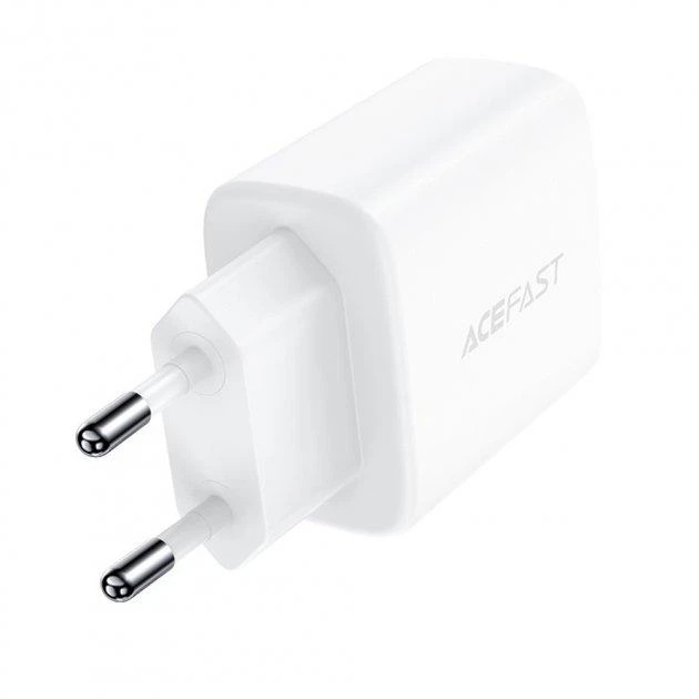 Зарядное устройство с быстрой зарядкой ACEFAST A25 PD20W |USB/Type-C| Белый - изображение 3