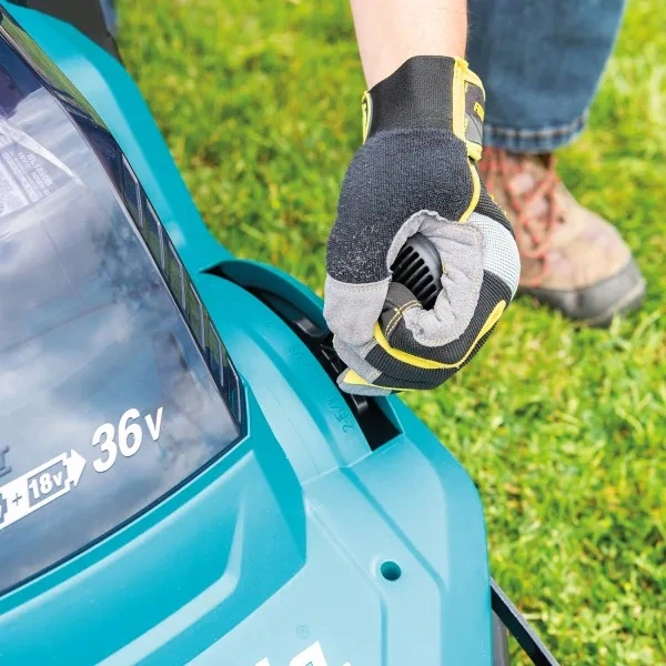 Газонокосарка акумуляторна Makita DLM432Z (43 см, 20-75 мм, 50 л, LXT, без акумуляторів та зарядного пристрою) - зображення 5