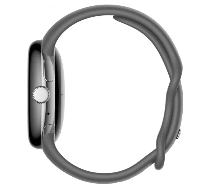 Смарт-часы Google Pixel Watch LTE Polished Silver Case/Charcoal Active Band - Фото 4 Смарт-часы Google Pixel Watch LTE Polished Silver Case/Charcoal Active Band - изображение 4