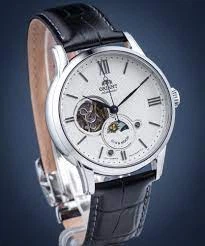 Мужские наручные часы Orient RA-AS0005S10B Серебро\Черный механические с автоподзаводом - изображение 2